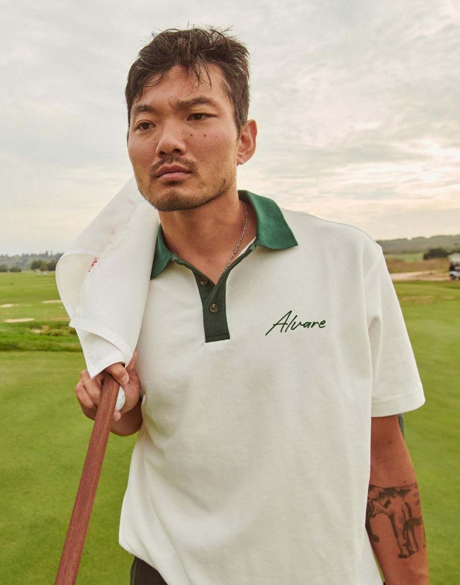 Alvare golfer portrait